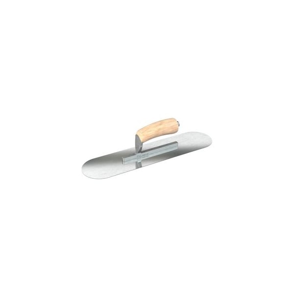 Steel City Trowels By Bon Bon 66-278 Pool Trowel, Razor Stainless, 16 X 3, Wood 66-278 - main